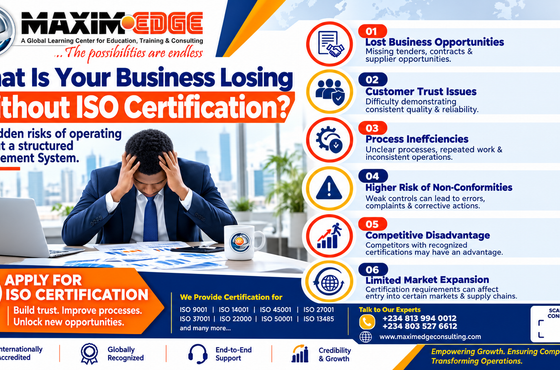 What Is Your Business Losing Without ISO Certification? 7 Hidden Risks That Could Be Limiting Your Growth